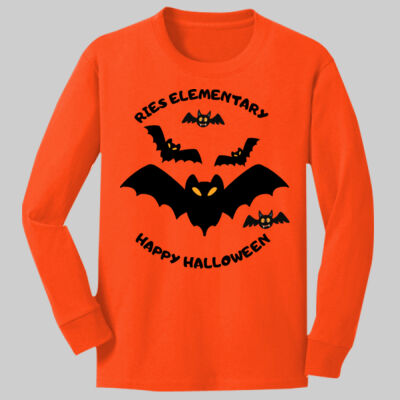 Youth Long Sleeve Shirt - Fall Holidays - Bats Thumbnail