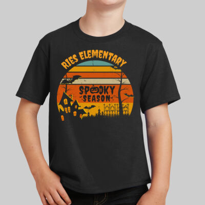 Youth T-Shirt - Fall Holidays - Haunted House Thumbnail